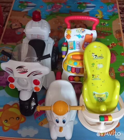 Ходунки каталка, мотоцикл