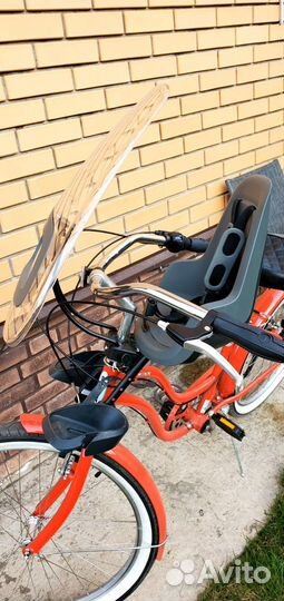 Кресло для велосипеда + стекло от ветра