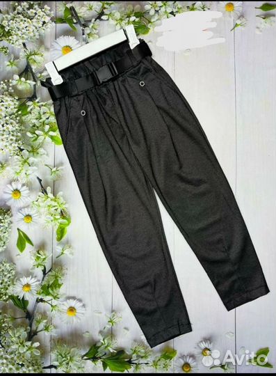 Брюки на девочку 140