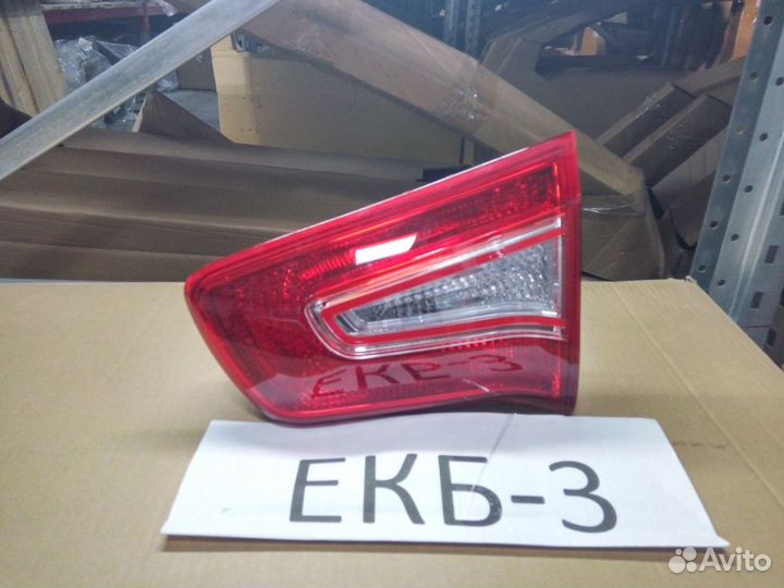 Фонарь правый внутренний Sportage 3 сл 2010-2016