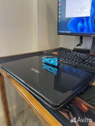 Ноутбук asus K50IN SSD