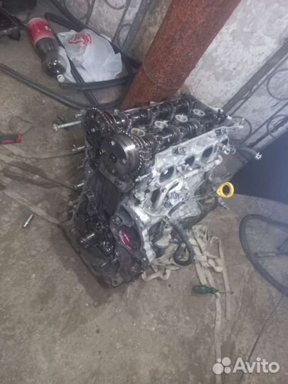 Разбор 1zz-fe (наличие деталей на фото)