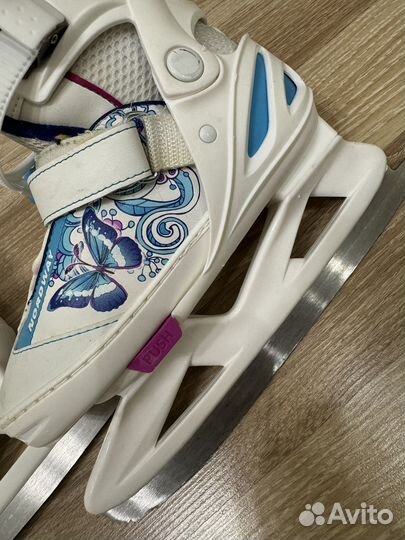 Коньки детские раздвижные nordway 31-35