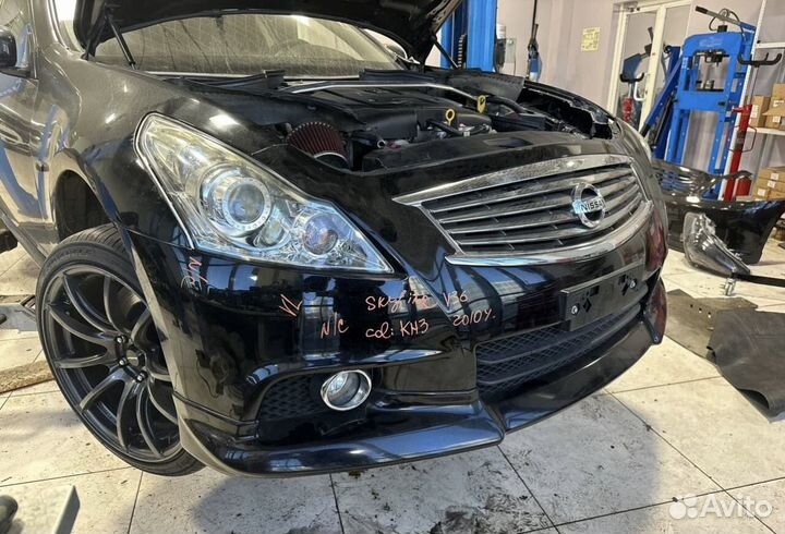 Ноускат Фары Бампер Sport G25, G35, G37