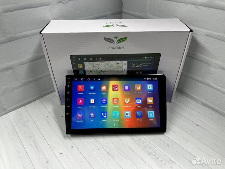 Магнитола андроид GrayBird Hyundai Santa Fe 2 3/32