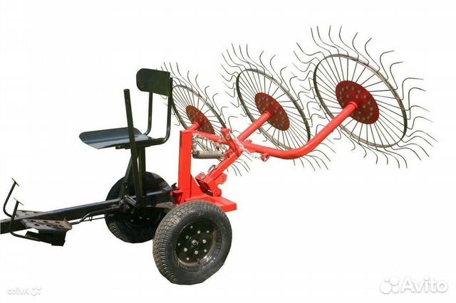 Ворошилка колесно-пальцевая вм - 4