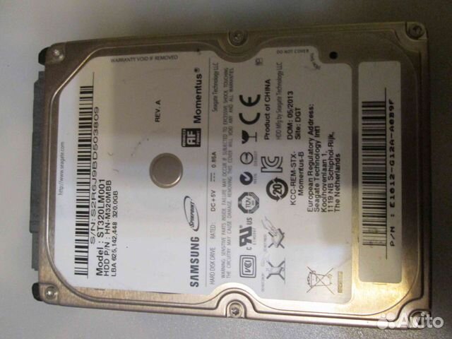HDD Samsung ST320LM001 320G