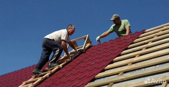 Кровля крыши. Частного дома