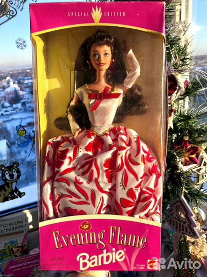 Кукла барби barbie 90 - Evening flame