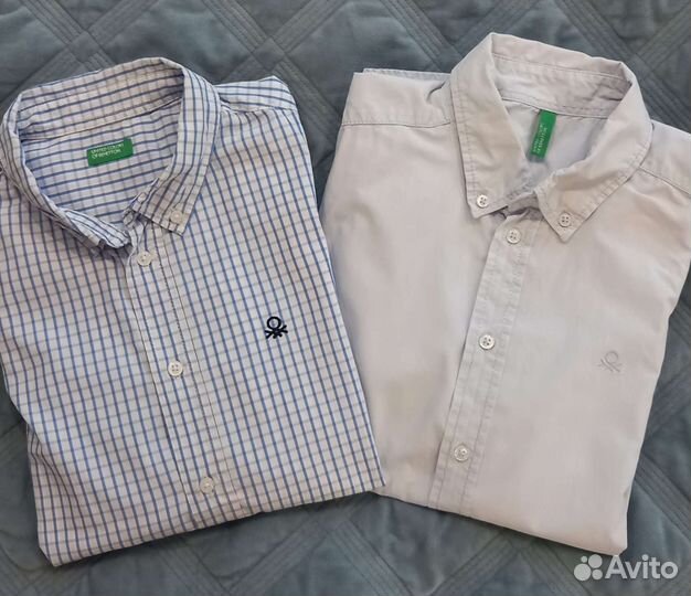 Две рубашки benetton 150