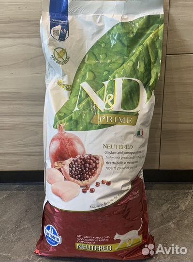 Farmina N&D Prime, беззерновой (курица с гранатом)