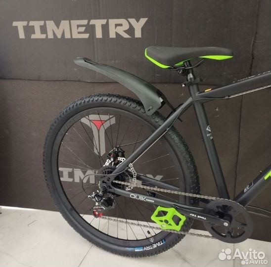 Велосипед timetry TT322/ 7s 27.5in черный синий