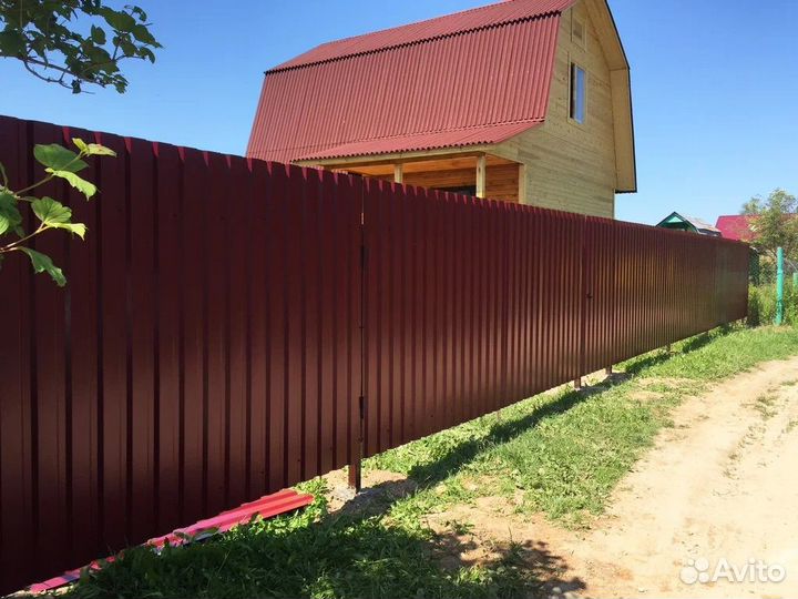 Заборы, ворота, ограждения, монтаж, установка