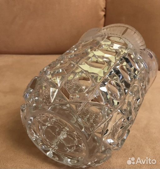 Хрустальная ваза Олимпиада 80