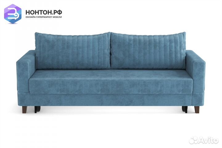 Диван выкатной евромагнат бирюзовый