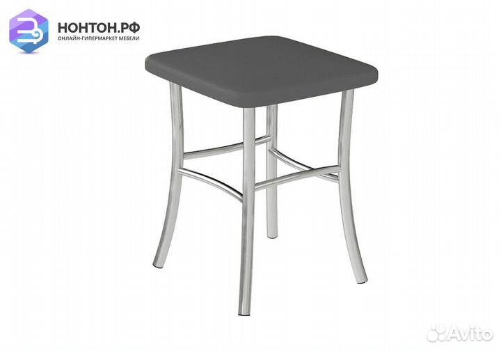 Табурет Квадрат серый