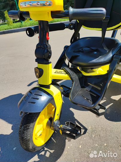 Детский трёхколёсный велосипед Lamborghini