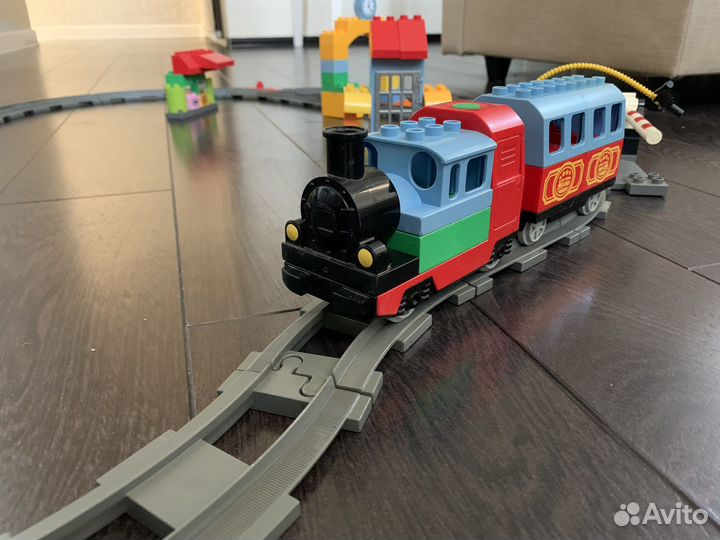 Lego дупло железная дорога