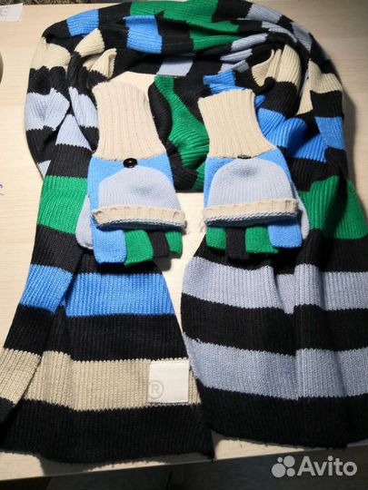 Шарф и митенки La redoute