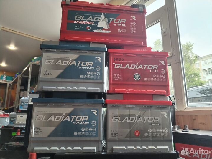 Аккумулятор автомобильный Gladiator 60 Ач