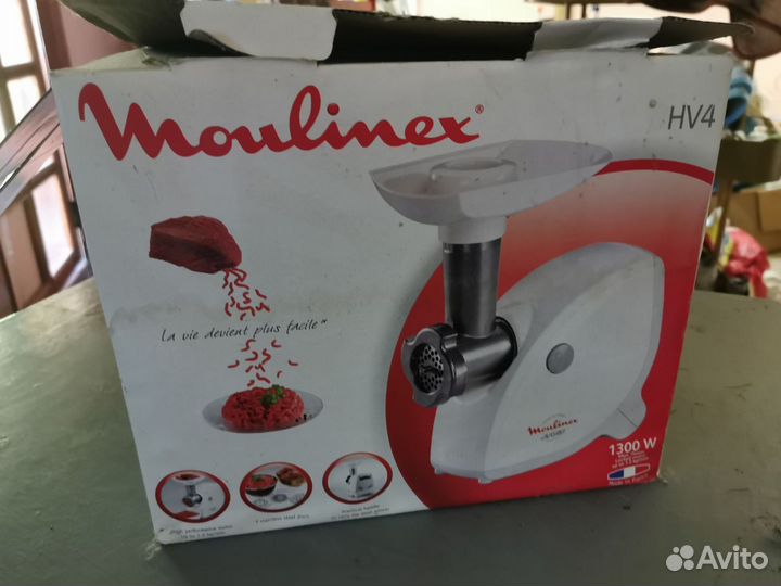 Электромясорубка Moulinex ME406185 франция
