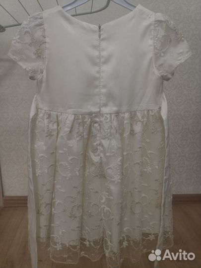 Красивое новогоднее платье для девочки