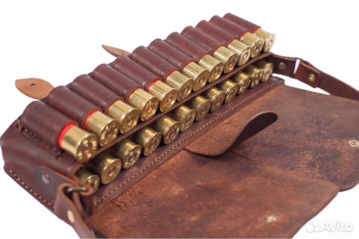 Патронташ закрытый двухрядный 12 калибр 24 патрона