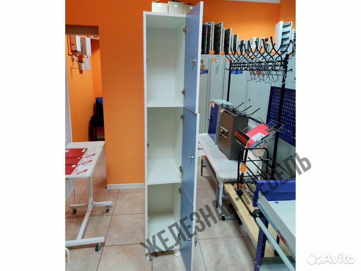 Стильные шкафы для раздевалок WL из дсп