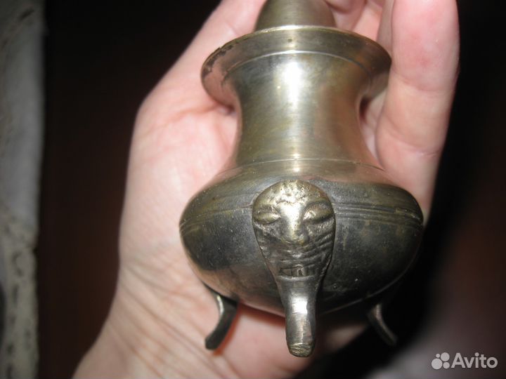 Антикварный набор для специй Серебрение Германия