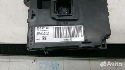 Блок комфорта peugeot 607 (95H01M302)