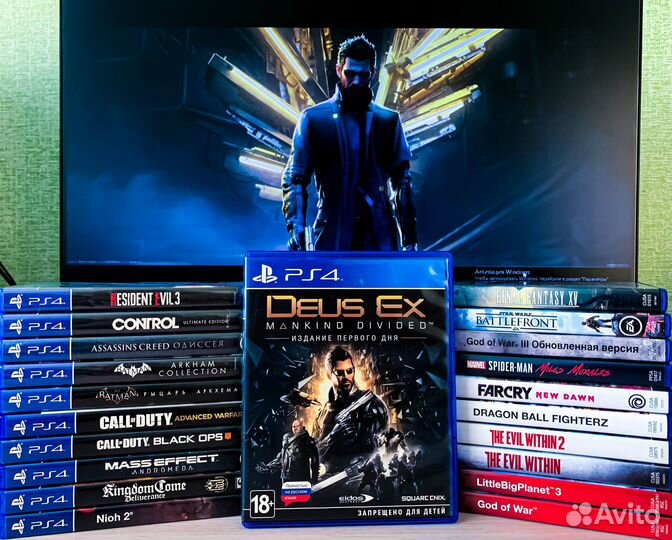 Deus Ex Mankind Devided игра на ps4