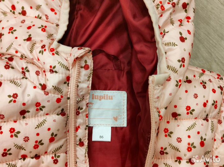 Куртка демисезонная для девочки 86