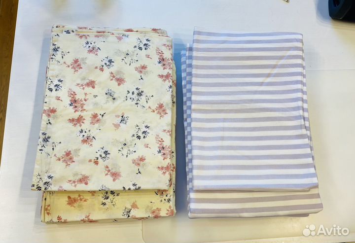 Комплекты постельного белья hm, б/у, 4 шт