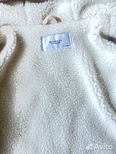 Куртка зимняя для девочки reserved 92