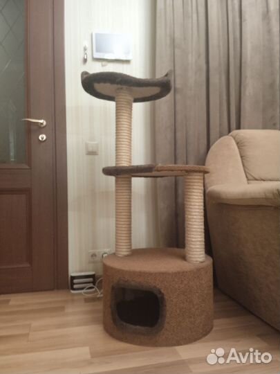 Когтеточка домик для кошки