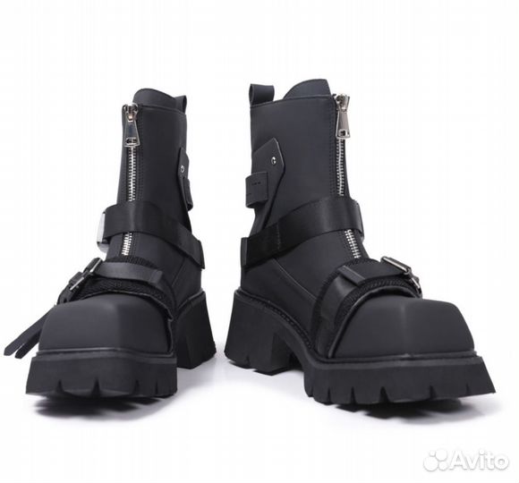 Ботинки Balenciaga type Black and White