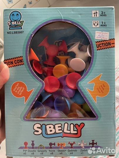 Развивающие игры Геанимо+ Сортер+Забавные присоски