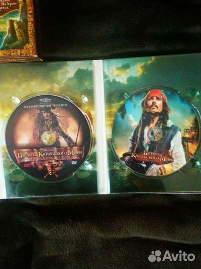 Пираты Карибского Моря. dvd Коллекция Лицензия
