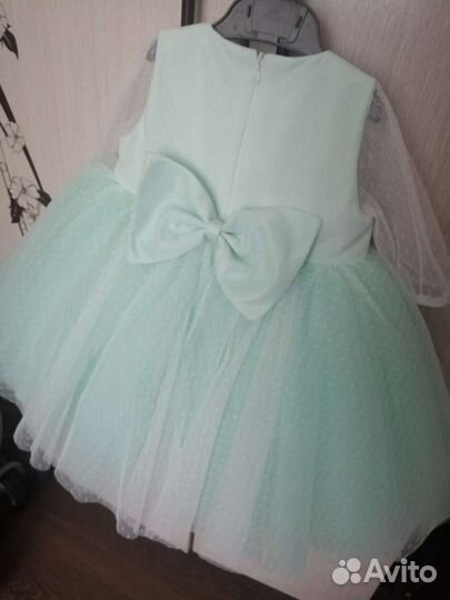 Платье для девочки 68-74