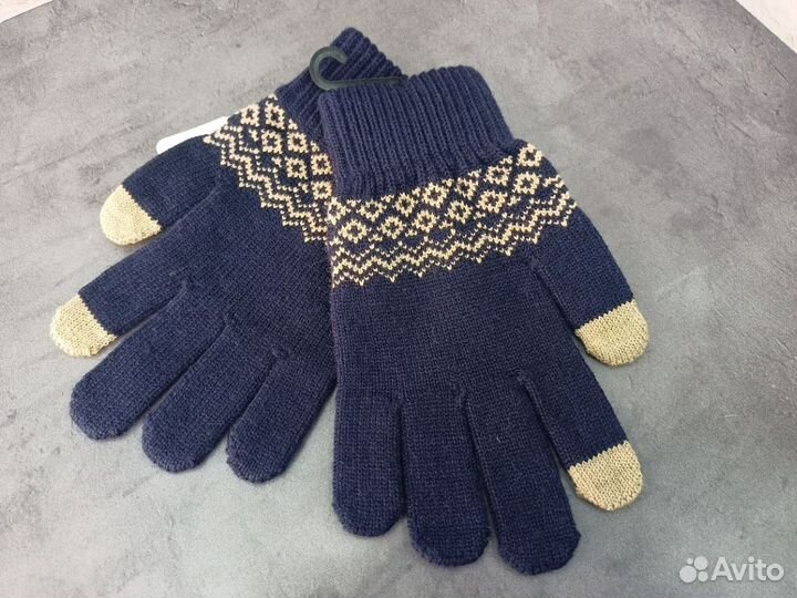 Перчатки для сенсорных экранов FO Touch Wool Glove