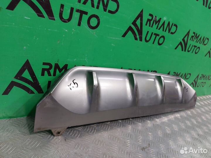 Накладка юбки бампера задняя Kia K5 3 2020-Нв