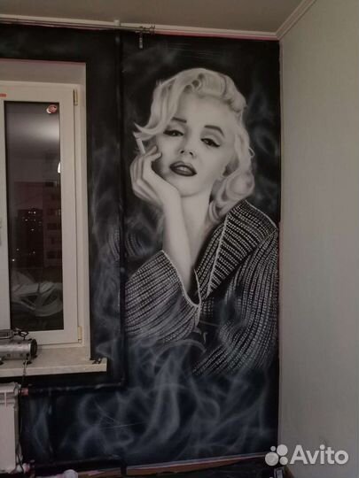 Роспись стен, граффити