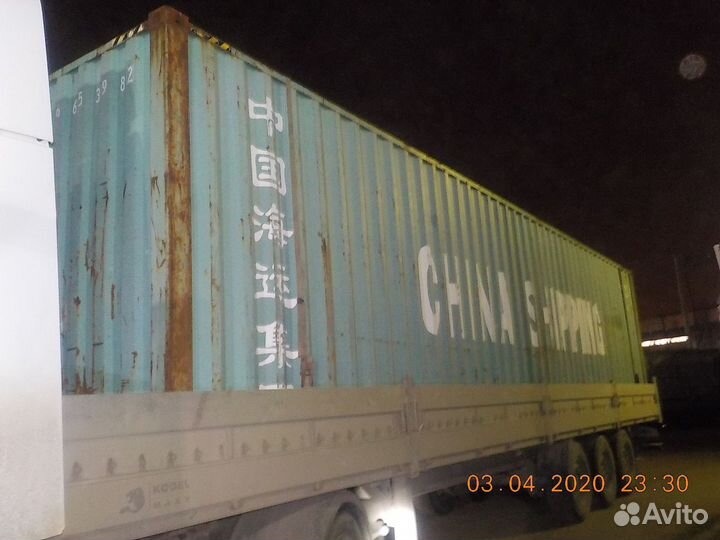Морской контейнер 40 футов б/у