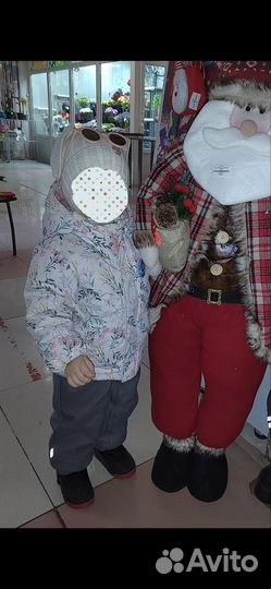 Зимний костюм для девочки 92-98