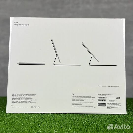 Apple Magic Keyboard для iPad Pro 12.9 рус белая
