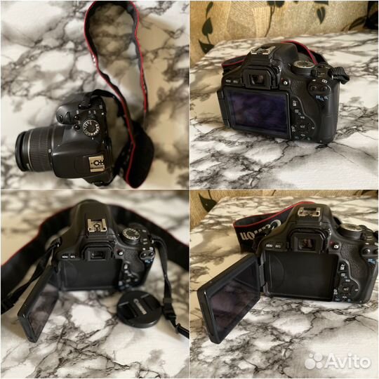 Комплект Фотоаппарат canon 600d