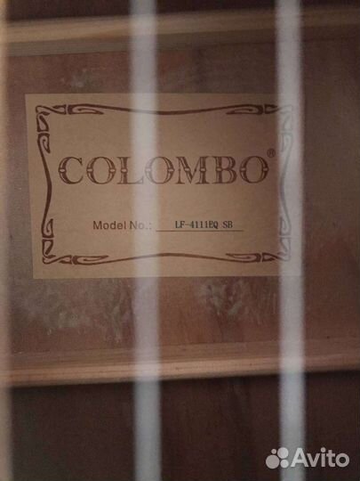Гитара Colombo LF-4111EQ SB