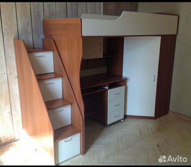 Кровать чердак