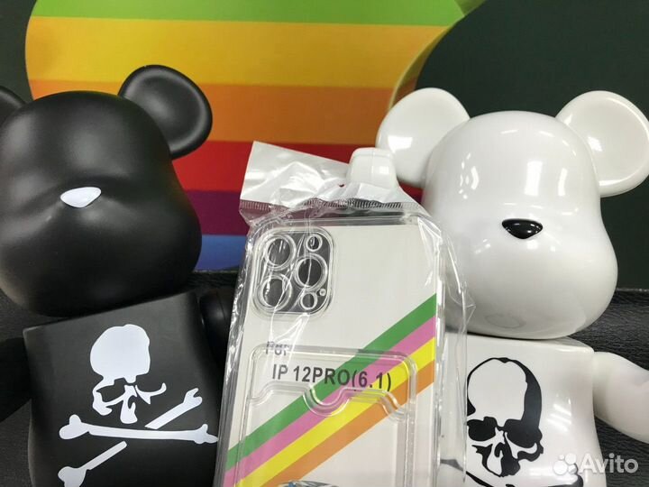 Чехол с карманом для карт iPhone 12 Pro