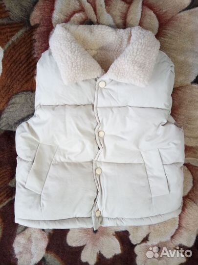 Жилетка детская утепленная